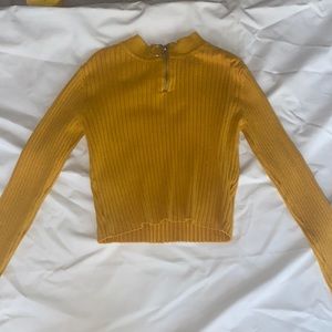 Juniors yellow H&M long sleeve
